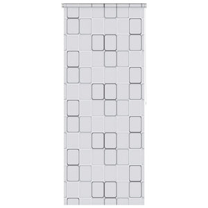 Vidaxl rolgordijn voor douche 80x240 cm vierkant