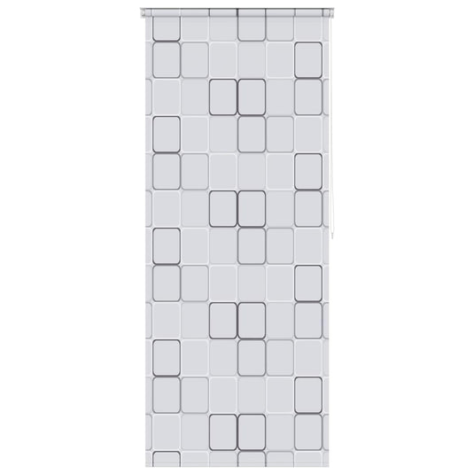 Vidaxl rolgordijn voor douche 100x240 cm vierkant