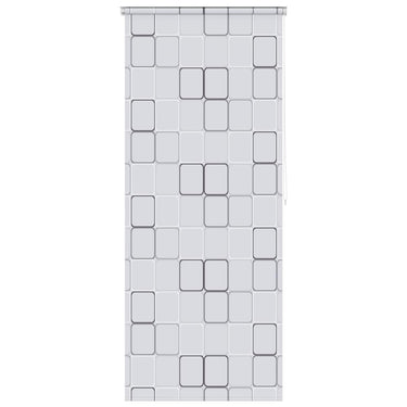 Vidaxl rolgordijn voor douche 120x240 cm vierkant