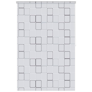 Vidaxl rolgordijn voor douche 140x240 cm vierkant