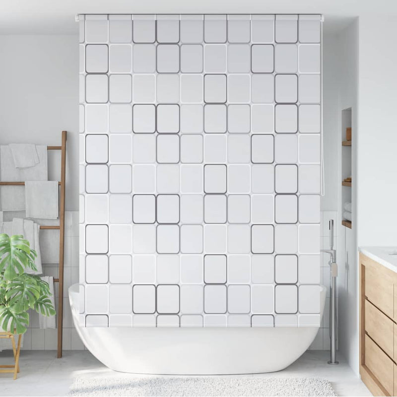 Load image into Gallery viewer, Vidaxl rolgordijn voor douche 160x240 cm vierkant
