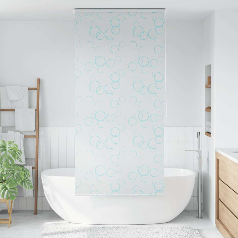 Load image into Gallery viewer, Vidaxl rolgordijn voor douche 100x240 cm bubbel
