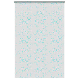 Vidaxl rolgordijn voor douche 160x240 cm bubbel