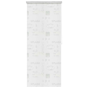 Vidaxl rolgordijn voor douche 80x240 cm splash