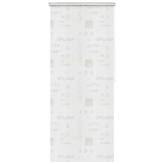 Vidaxl rolgordijn voor douche 80x240 cm splash