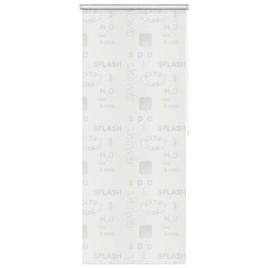 Vidaxl rolgordijn voor douche 100x240 cm splash