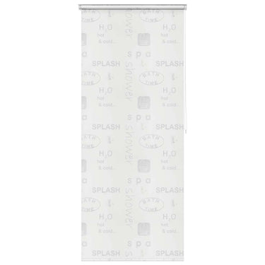 Vidaxl rolgordijn voor douche 100x240 cm splash