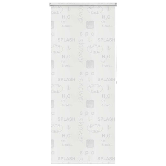 Vidaxl rolgordijn voor douche 120x240 cm splash