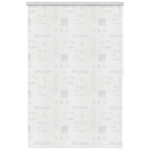 Vidaxl rolgordijn voor douche 140x240 cm splash