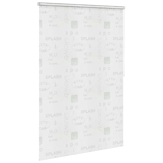 Vidaxl rolgordijn voor douche 140x240 cm splash