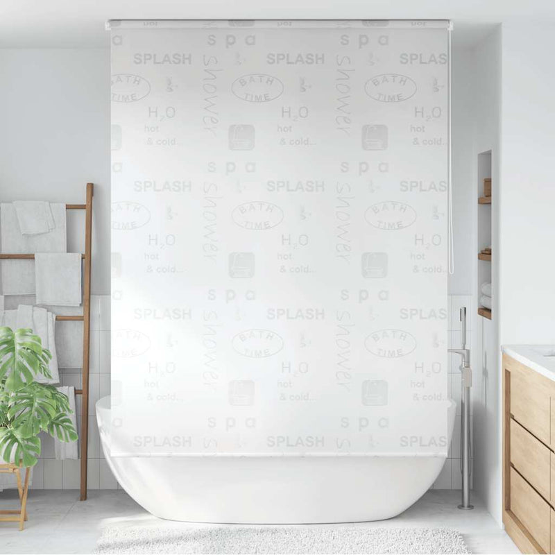 Load image into Gallery viewer, Vidaxl rolgordijn voor douche 160x240 cm splash
