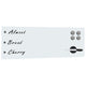Vidaxl whiteboard voor aan de wand magnetisch 60x20 cm glas