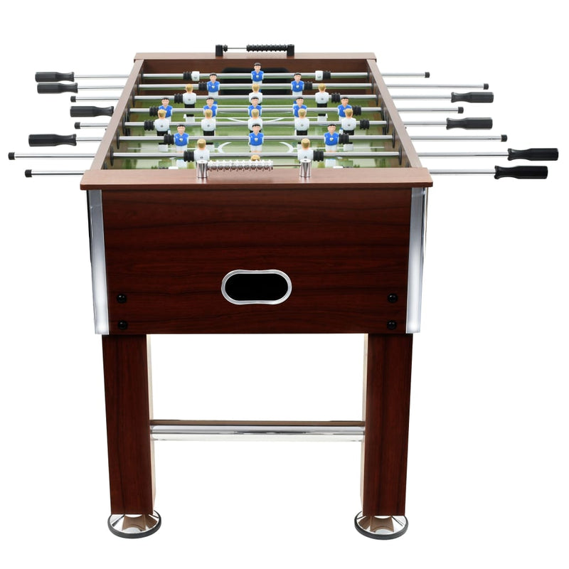 Load image into Gallery viewer, VidaXL Voetbaltafel 60 kg 140x74,5x87,5 cm staal bruin
