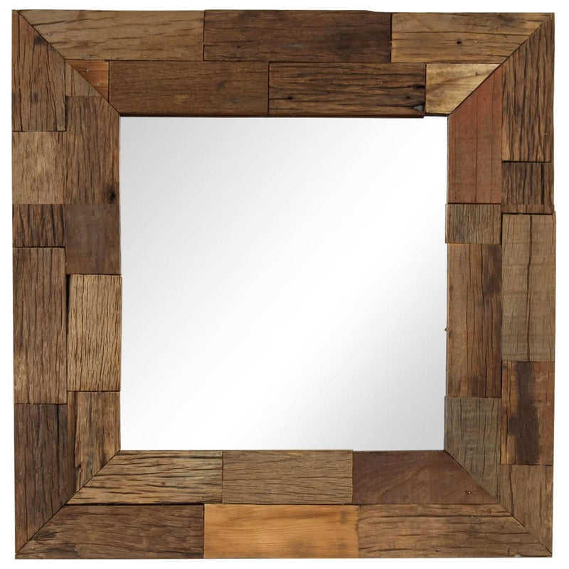 Load image into Gallery viewer, Vidaxl spiegel 50x50 cm massief gerecycled hout
