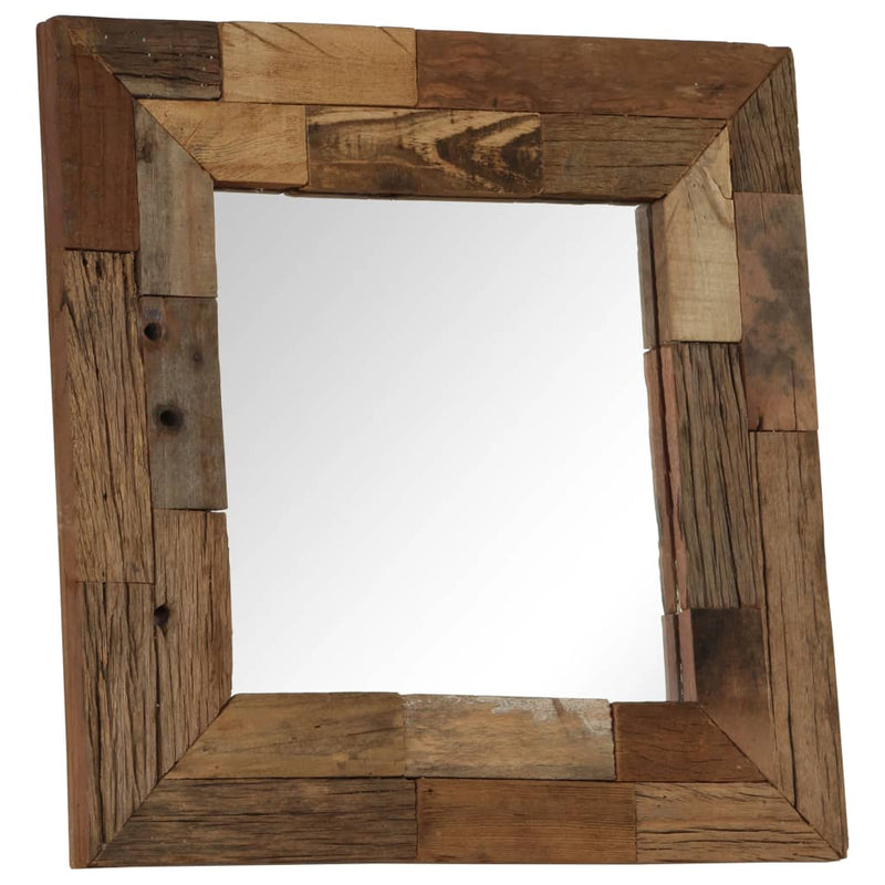 Load image into Gallery viewer, Vidaxl spiegel 50x50 cm massief gerecycled hout
