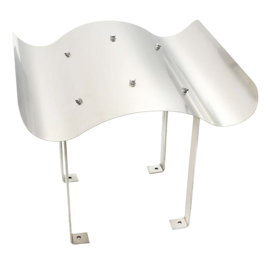Vidaxl schoorsteenkap roestvrij staal 60 x 80 x 39 cm