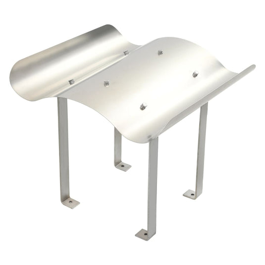 Vidaxl schoorsteenkap roestvrij staal 60 x 80 x 39 cm