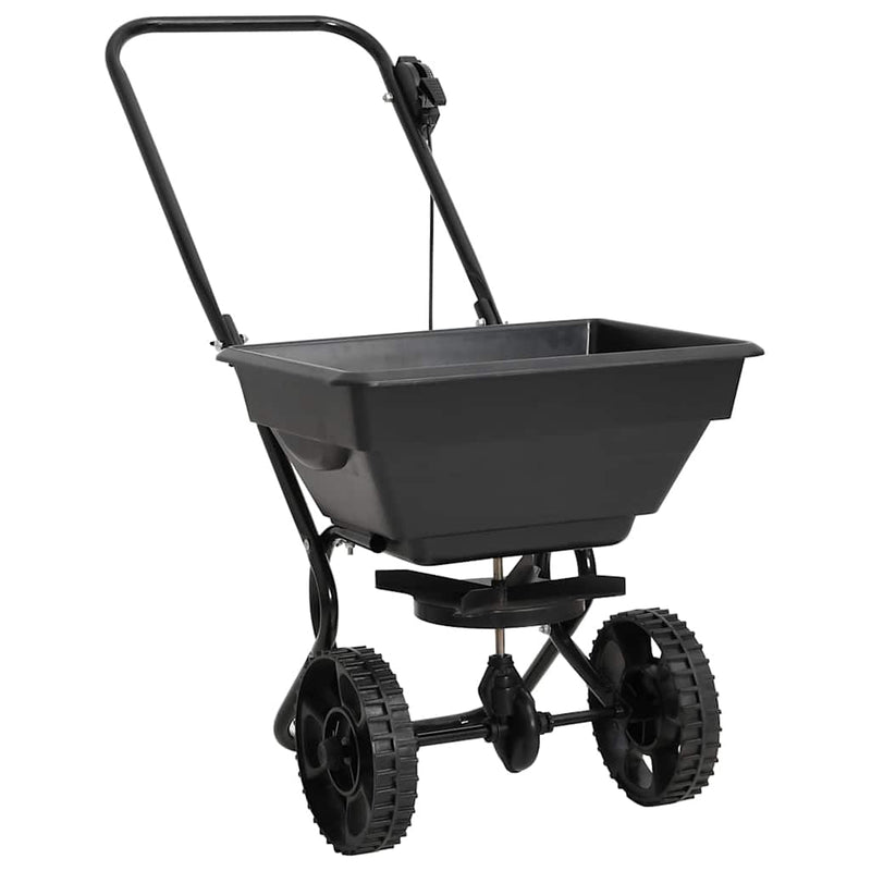 Load image into Gallery viewer, Vidaxl strooiwagen duwmodel 15 l 80x46x75 cm pvc en staal

