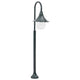 Vidaxl paalverlichting tuin e27 120 cm aluminium donkergroen