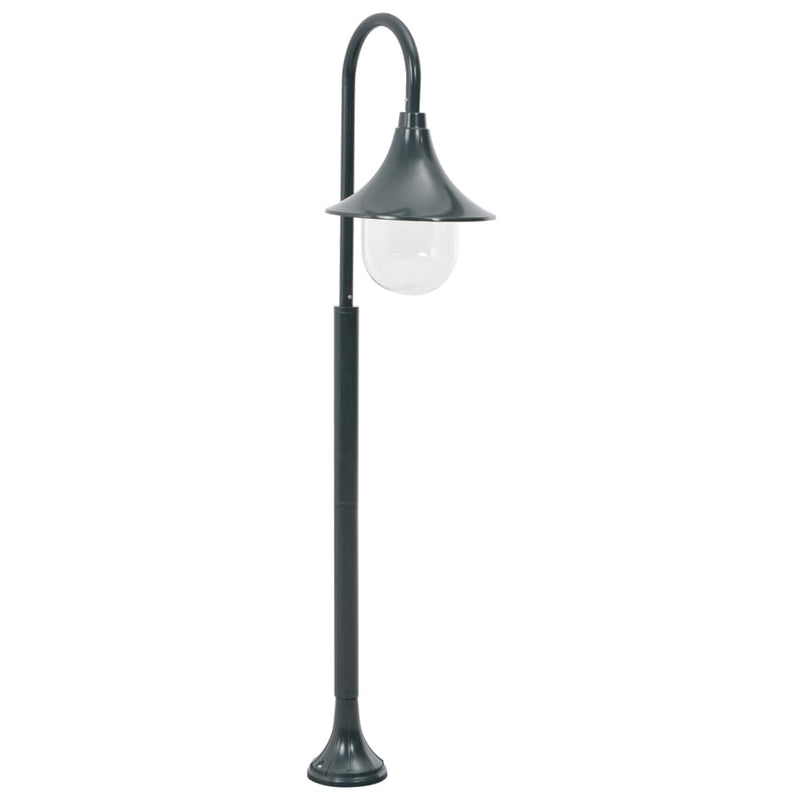 Load image into Gallery viewer, Vidaxl paalverlichting tuin e27 120 cm aluminium donkergroen
