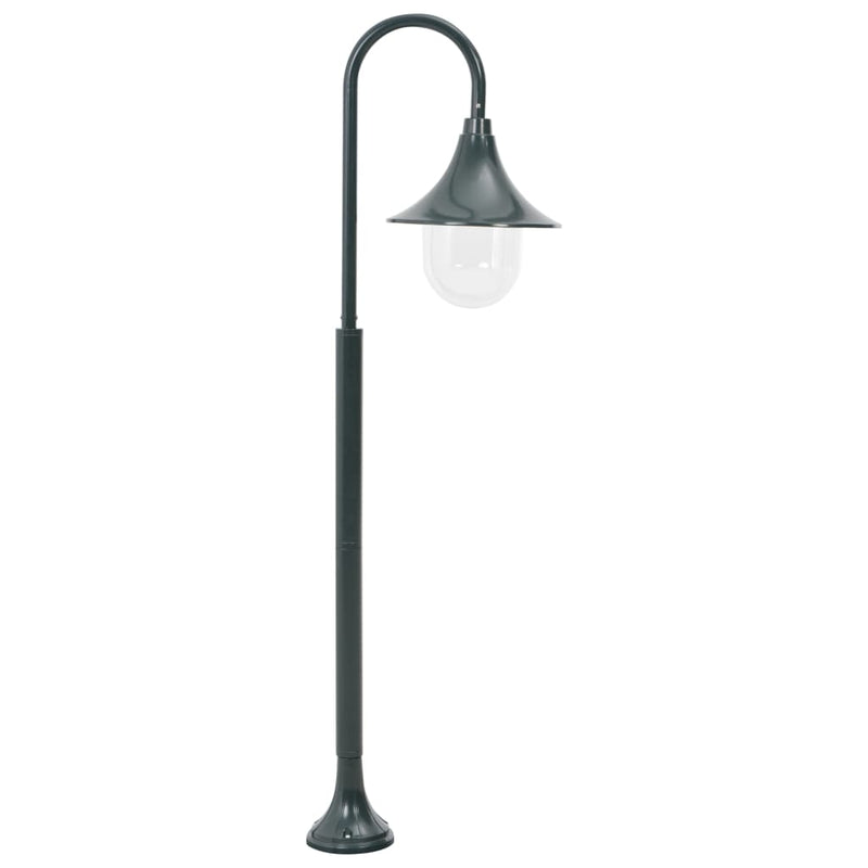 Load image into Gallery viewer, Vidaxl paalverlichting tuin e27 120 cm aluminium donkergroen
