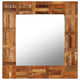 Vidaxl wandspiegel 60x60 cm massief gerecycled hout