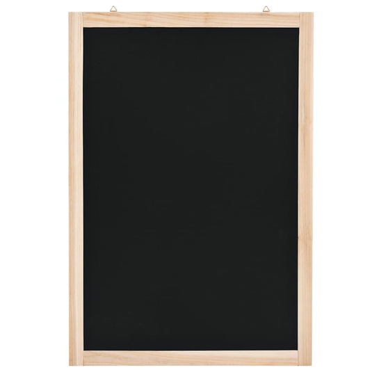 Vidaxl krijtbord voor aan de wand 40x60 cm cederhout