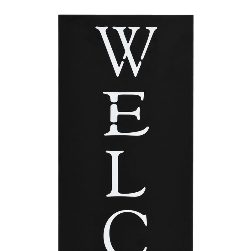 Load image into Gallery viewer, Vidaxl parapluhouder welcome staal zwart

