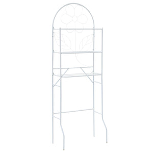 Vidaxl badkamerrek 60x33x174 cm wit