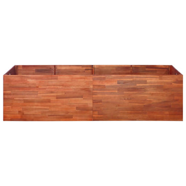 Vidaxl plantenbak verhoogd 200x50x50 cm acaciahout