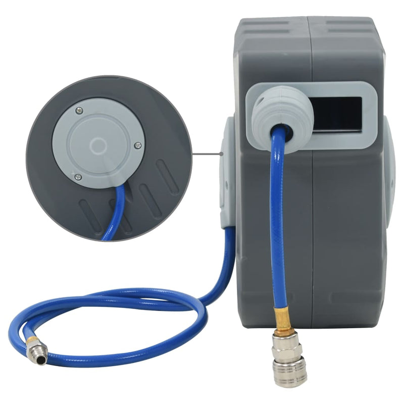 Load image into Gallery viewer, Vidaxl automatische luchthaspel 1 4 12 m
