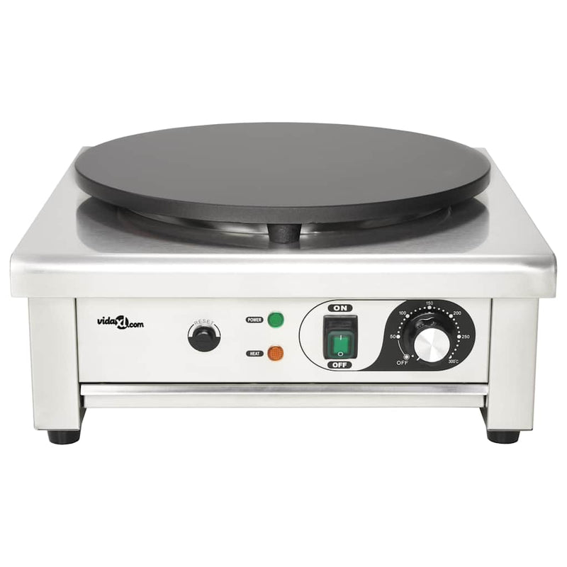 Load image into Gallery viewer, Vidaxl elektrische crêpemaker met lekbakje 40 cm 3000 w
