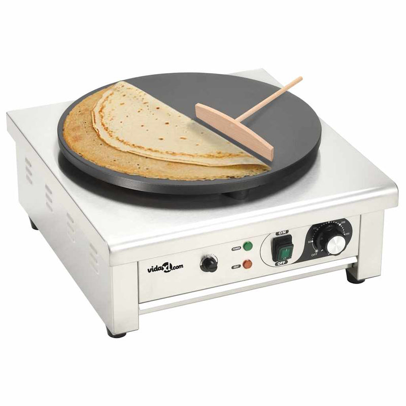 Load image into Gallery viewer, Vidaxl elektrische crêpemaker met lekbakje 40 cm 3000 w
