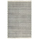 VidaXL Kelim vloerkleed met patroon 120x180 cm katoen zwart wit