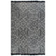 Vidaxl kelim vloerkleed met patroon 120x180 cm katoen grijs