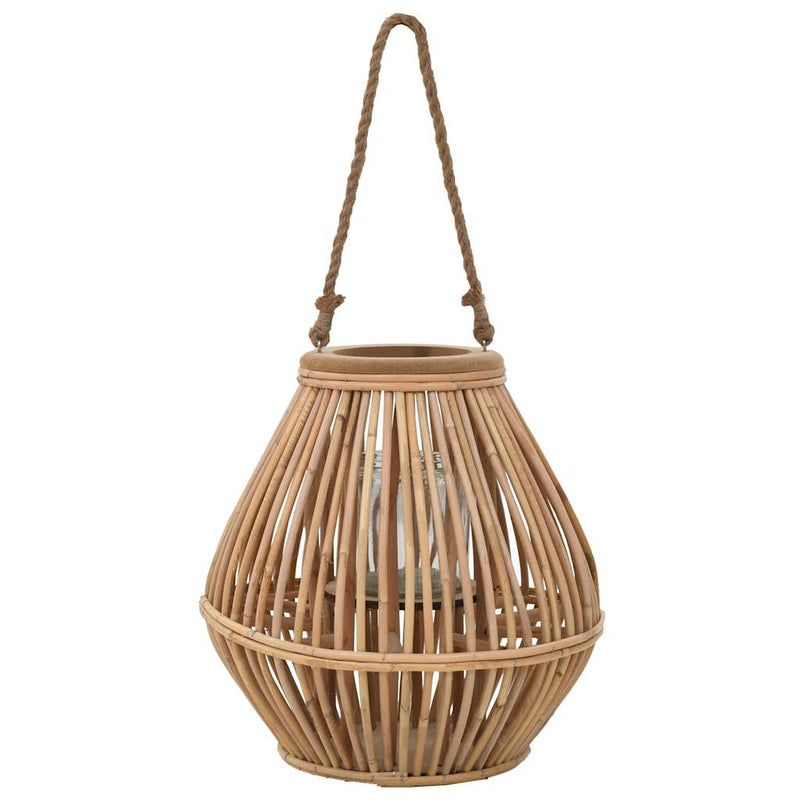 Load image into Gallery viewer, Vidaxl lantaarnhouder hangend wicker naturel
