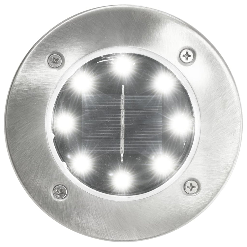 Load image into Gallery viewer, Vidaxl grondlampen 8 st solar led wit
