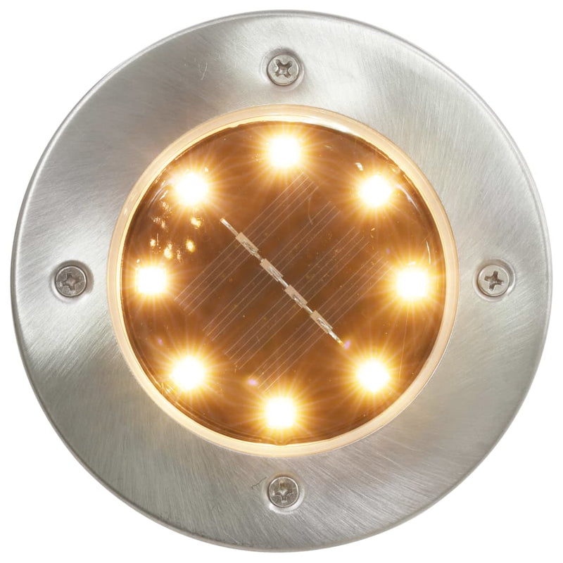 Load image into Gallery viewer, Vidaxl grondlampen 8 st solar led warmwit
