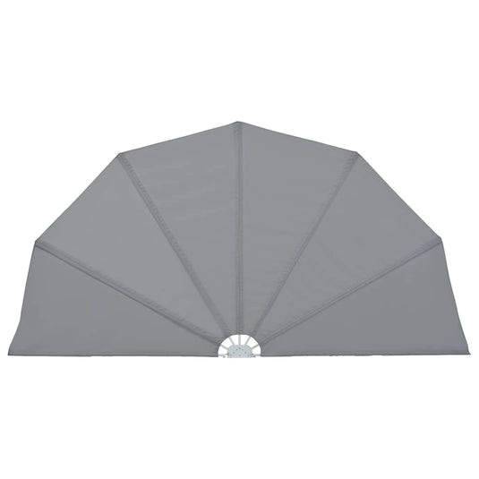 Vidaxl terrasscherm inklapbaar 200 cm grijs