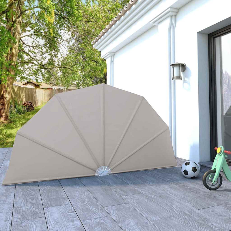 ギャラリービューアに画像をロードする, Vidaxl terrasscherm inklapbaar 160 cm crème
