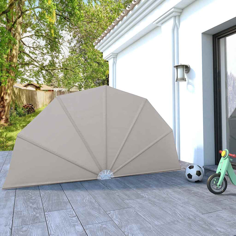 ギャラリービューアに画像をロードする, Vidaxl terrasscherm inklapbaar 160 cm crème
