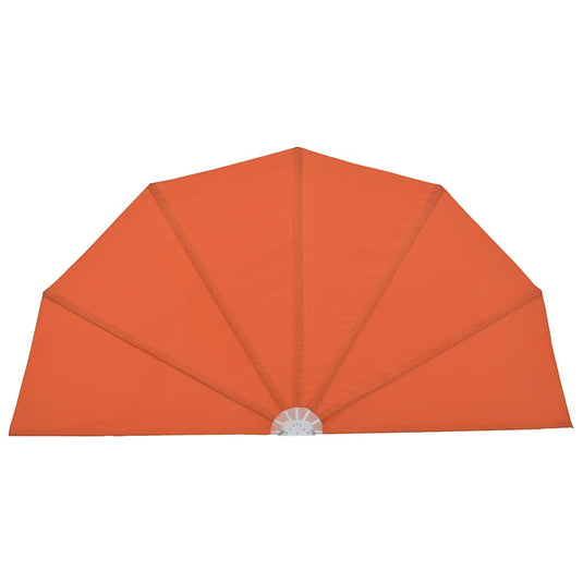 Vidaxl terrasscherm inklapbaar 160 cm terracottakleurig