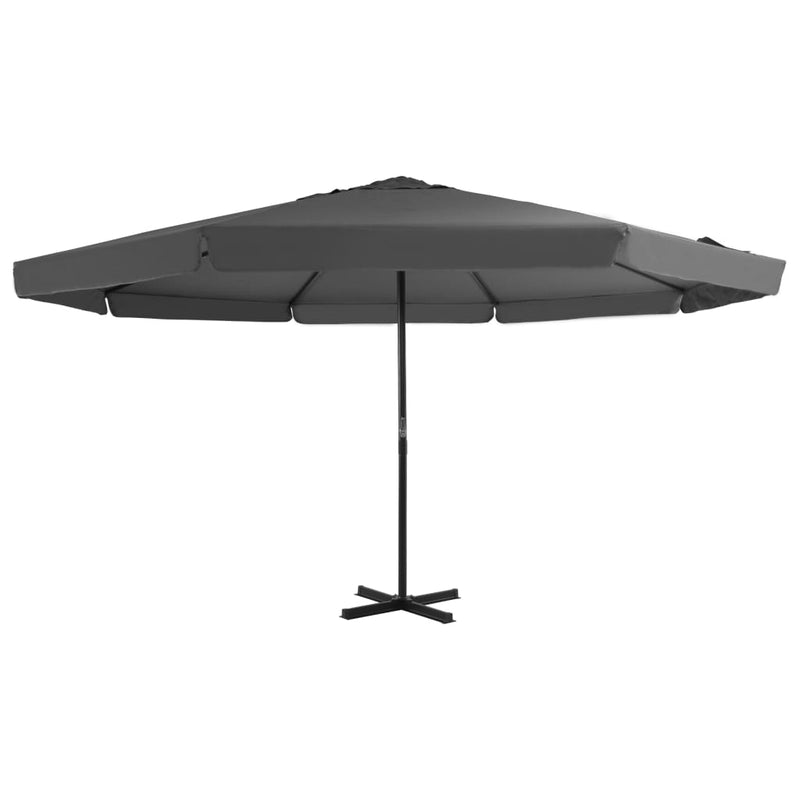 Load image into Gallery viewer, Vidaxl parasol met aluminium paal 500 cm antraciet
