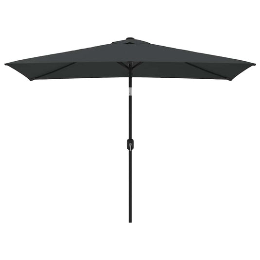 VidaXL Parasol met metalen paal 300x200 cm antraciet