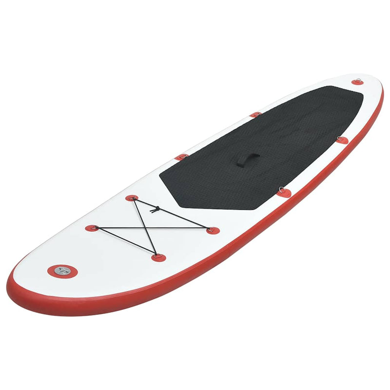 Load image into Gallery viewer, VidaXL Stand-up paddleboard opblaasbaar rood en wit
