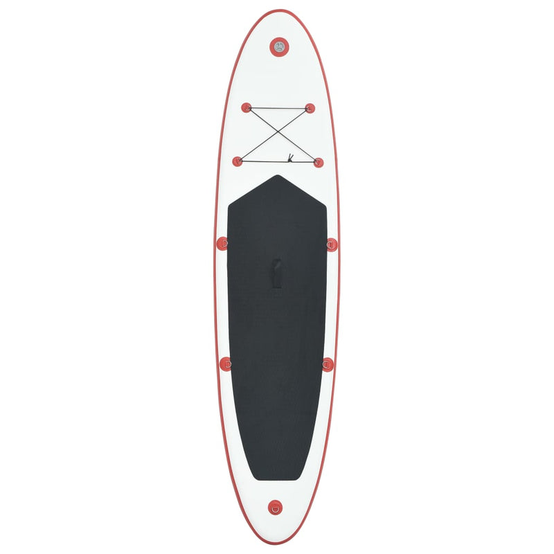 Load image into Gallery viewer, VidaXL Stand-up paddleboard opblaasbaar rood en wit
