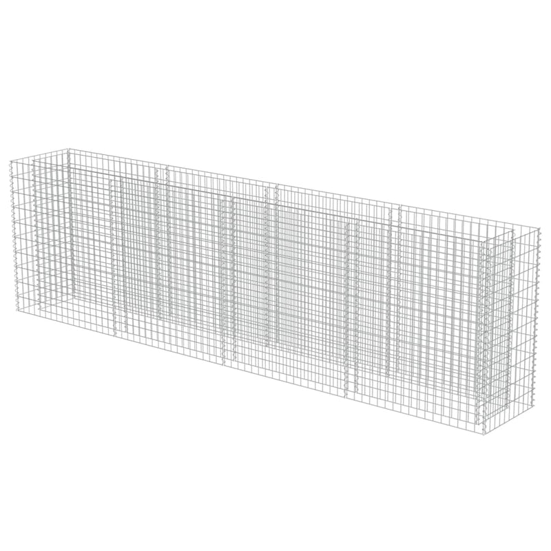 Load image into Gallery viewer, VidaXL Gabion plantenbak verhoogd 360x50x100 cm gegalvaniseerd staal
