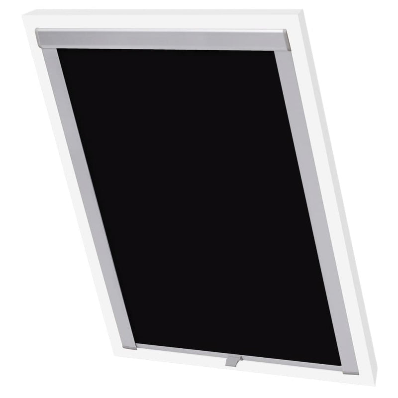 Load image into Gallery viewer, VidaXL Rolgordijn verduisterend zwart SK08
