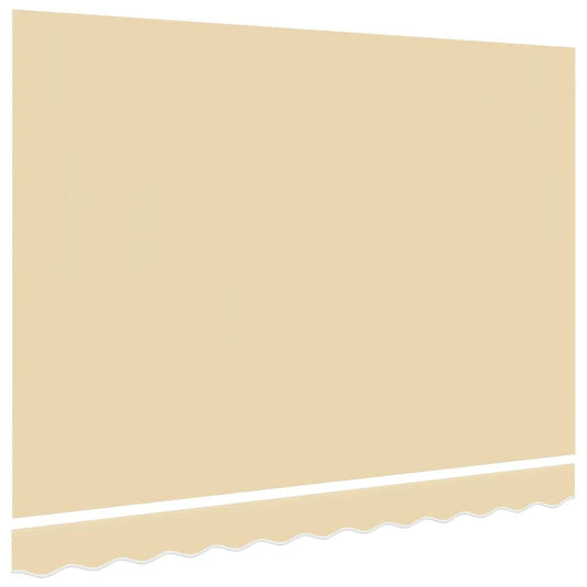 Vidaxl vervangingsdoek voor luifel 350x250 cm polyester crèmekleurig