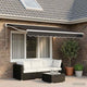 Vidaxl vervangingsdoek voor luifel 300x250 cm polyester grijs